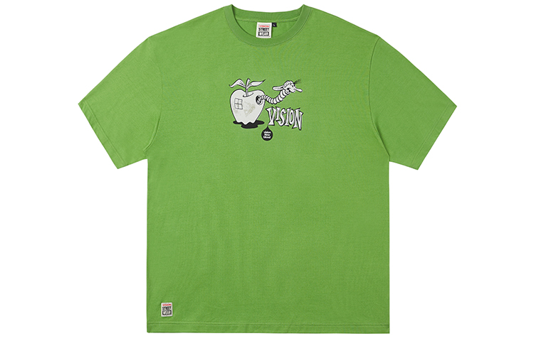 

Vision Street Wear Футболка с коротким рукавом Unisex Fruit Green, Зеленый, Vision Street Wear Футболка с коротким рукавом Unisex Fruit Green