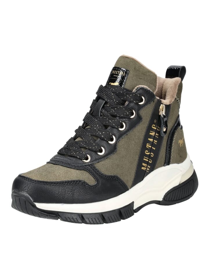 Ботильоны Mustang Stiefelette, цвет Military