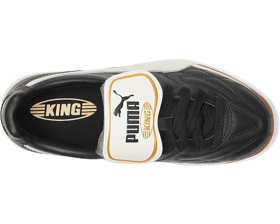 Кроссовки PUMA Kids King Indoor Shoes, цвет Black/Warm White — фото 2