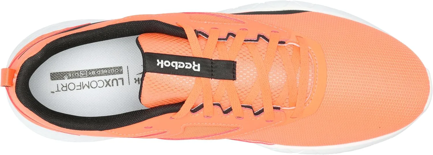 Мужские кроссовки Reebok Flexagon 4 Energy, коралловый/черный/белый — фото 3
