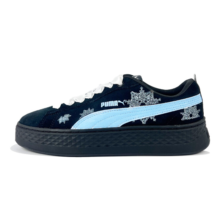 

Кроссовки для скейтбординга Smash Platform женские, низкие, черный Puma