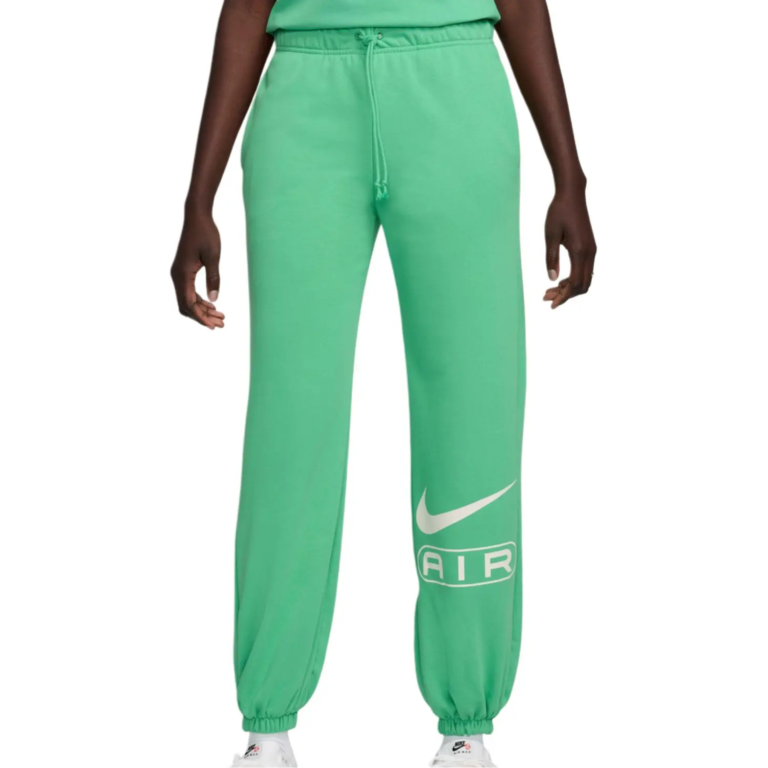 

Женские спортивные штаны Air Knitted Nike, spring зеленый/sail белый