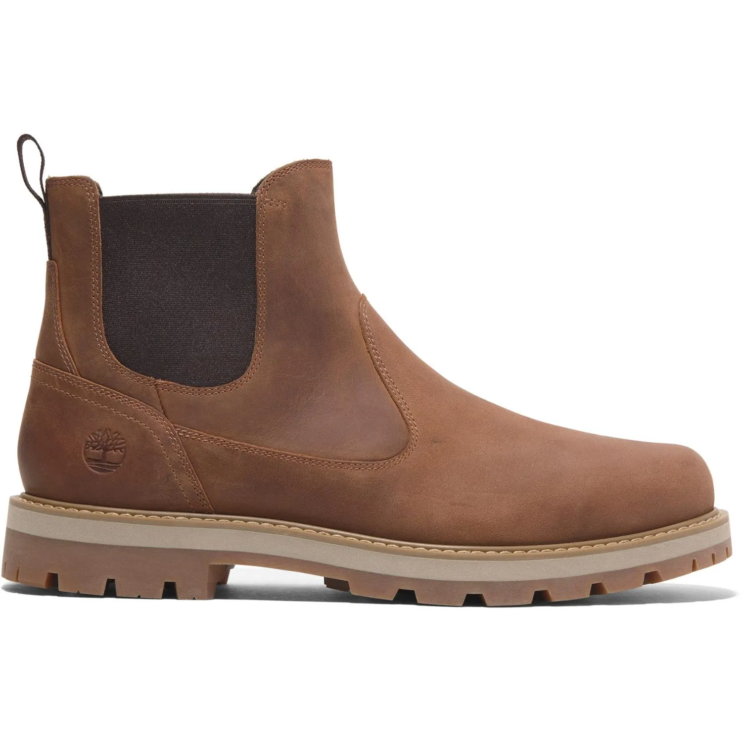 

Ботинки челси на Britton Road - Мужские Timberland, Rust Full Grain