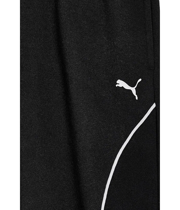 Спортивные штаны флисовые Sport Pack Joggers PUMA Kids, Vibrant Green/White/Black/Lemon Crush — фото 3