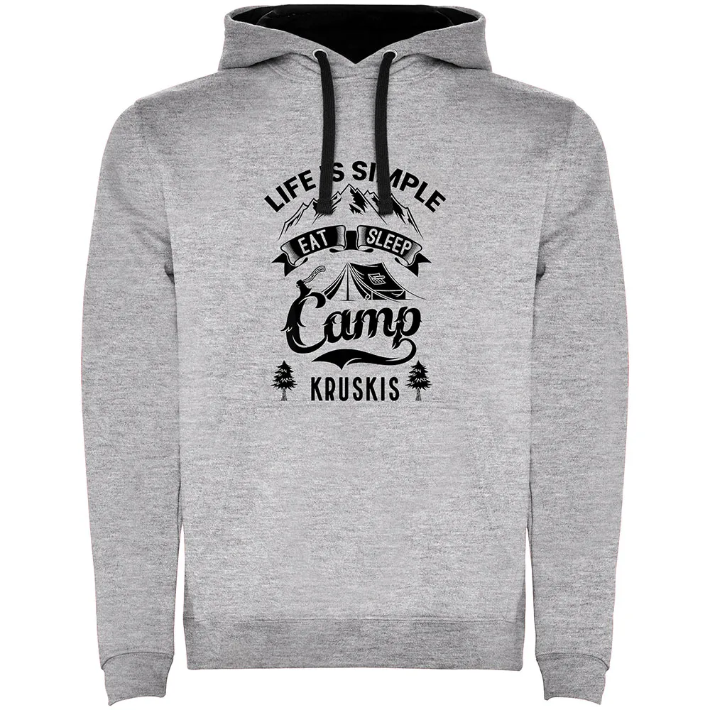 

Худи Kruskis Life Is Simple, серый