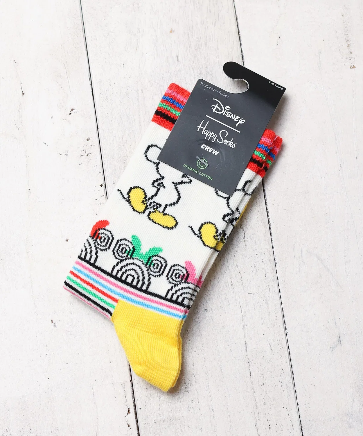 Носки детские Disney × HappySocks KIDS, разноцветные