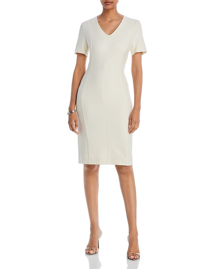 

Платье Дамаиса BOSS, белый