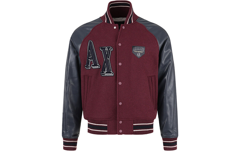 

ARMANI EXCHANGE Мужская стеганая куртка, цвет Burgundy