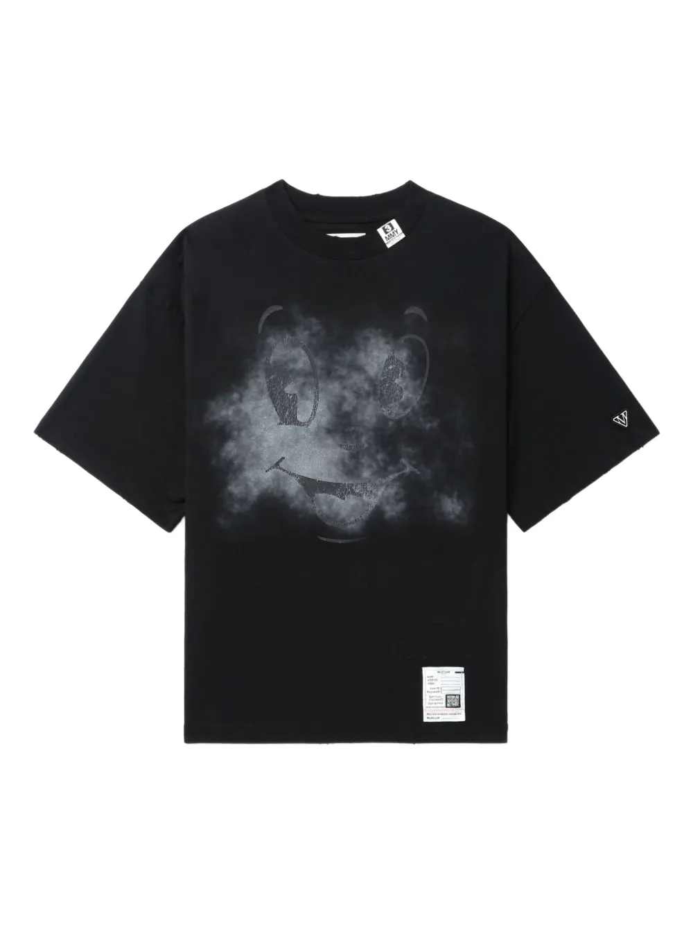 

Футболка с графичным принтом Maison Mihara Yasuhiro, черный