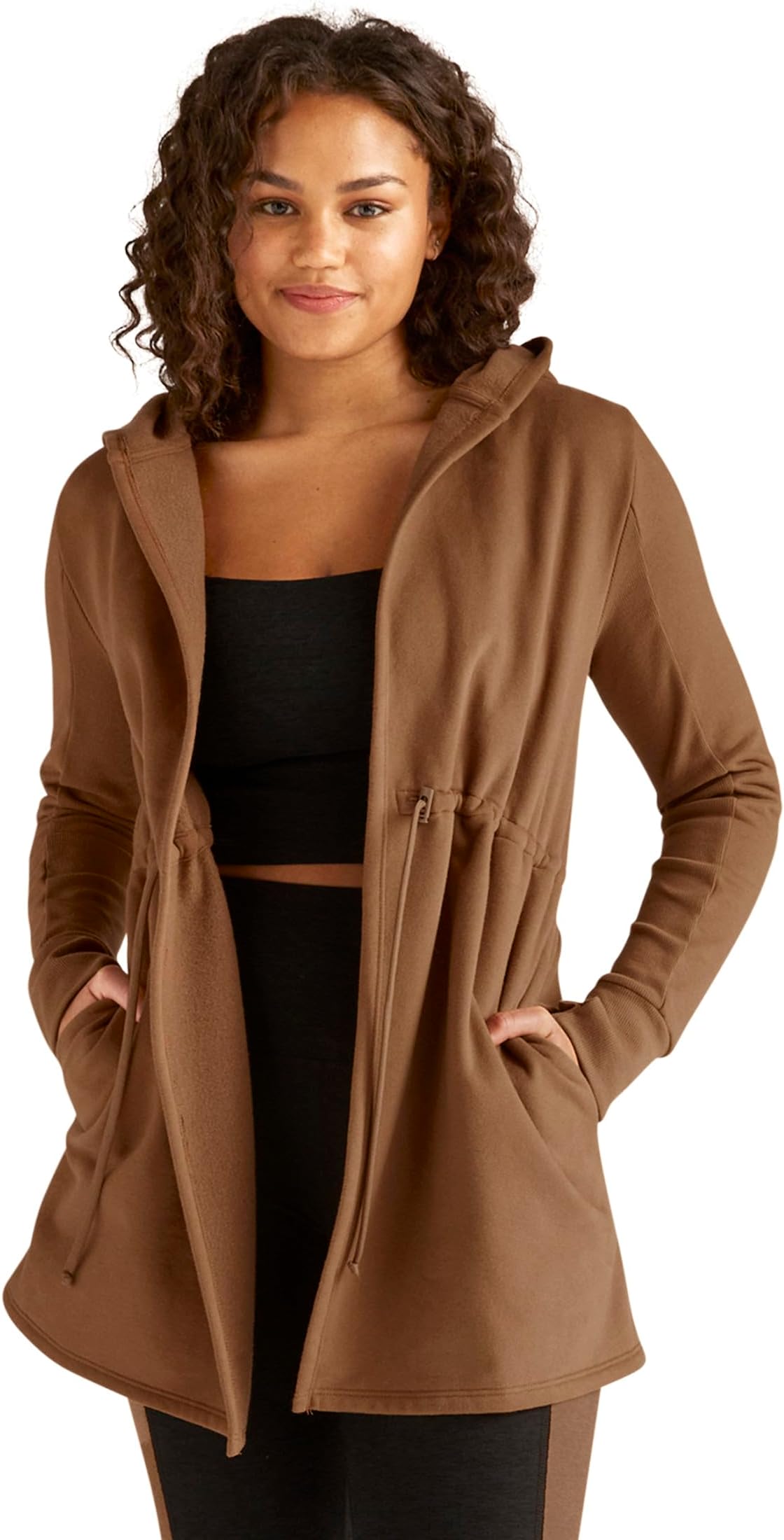

Куртка Beyond Yoga On The Go Jacket, цвет Toffee