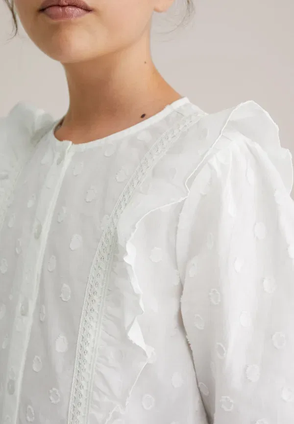 Блуза We Fashion, белый — фото 3