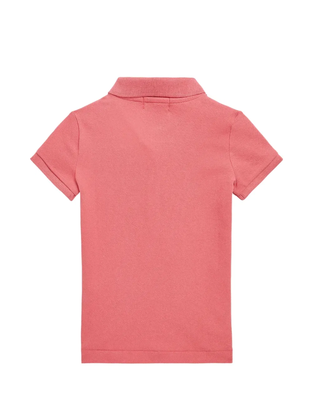 Поло с вышитым логотипом Polo Ralph Lauren Kids, розовый — фото 2
