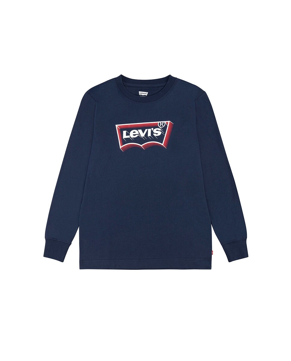 

Детская футболка с короткими рукавами Levi's, синий
