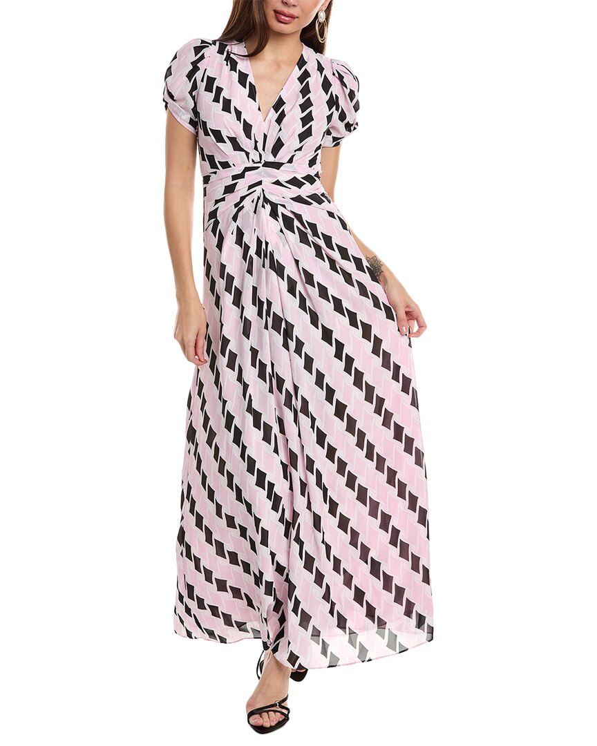 

Платье макси от Diane von Furstenberg Blair, розовый