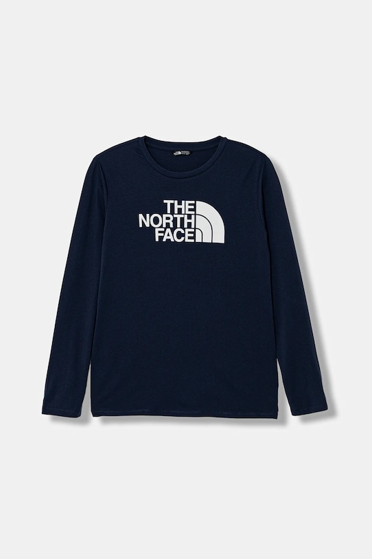 

Детская футболка с длинным рукавом TEEN EASY LS TEE The North Face, темно-синий