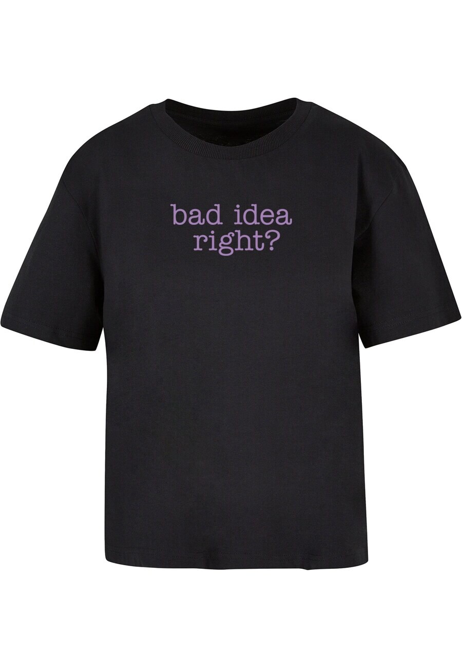 

Футболка Miss Tee Shirt Bad Idea, черный