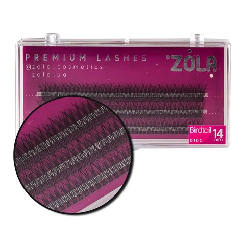 

Ресницы Zola Birdtail, 14 мм