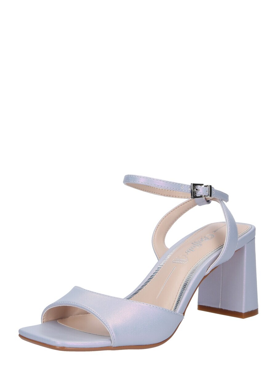 Босоножки на высоком каблуке BUFFALO Strap Sandals April Neat, светло-синий