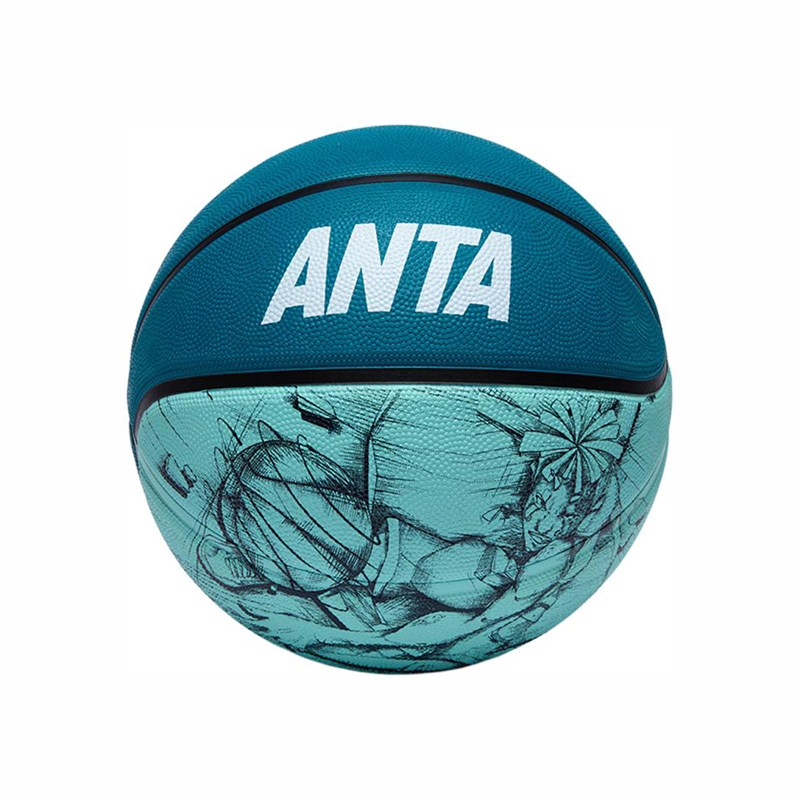 

ANTA Резиновый баскетбольный мяч blue размер 5, размер 7 тренировочный для детей