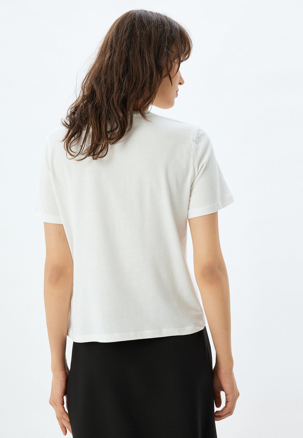 

Футболка с принтом SHORT SLEEVE Koton, белый