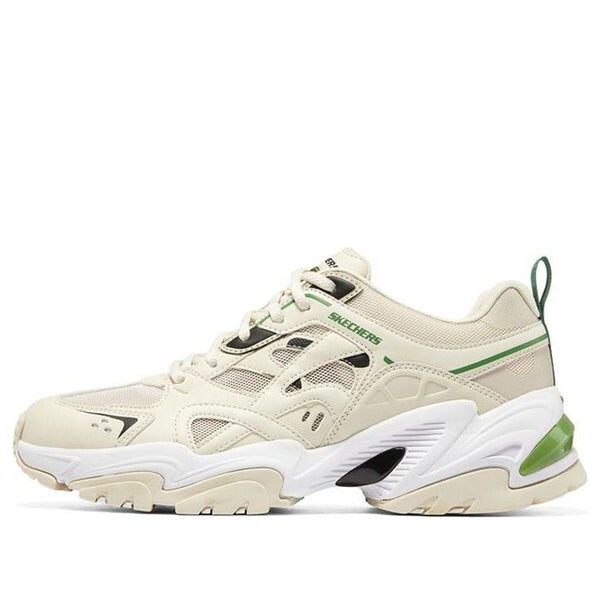 

Кроссовки stamina v2 'beige white green' Skechers, бежевый