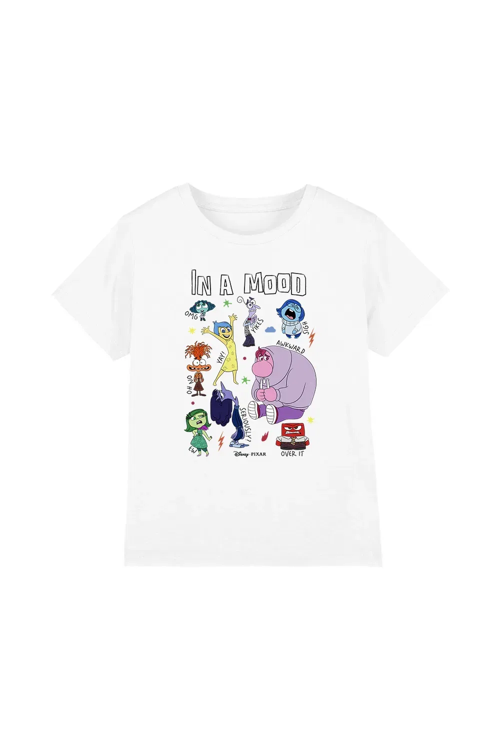 Футболка детская Inside Out Disney, белый — фото 4