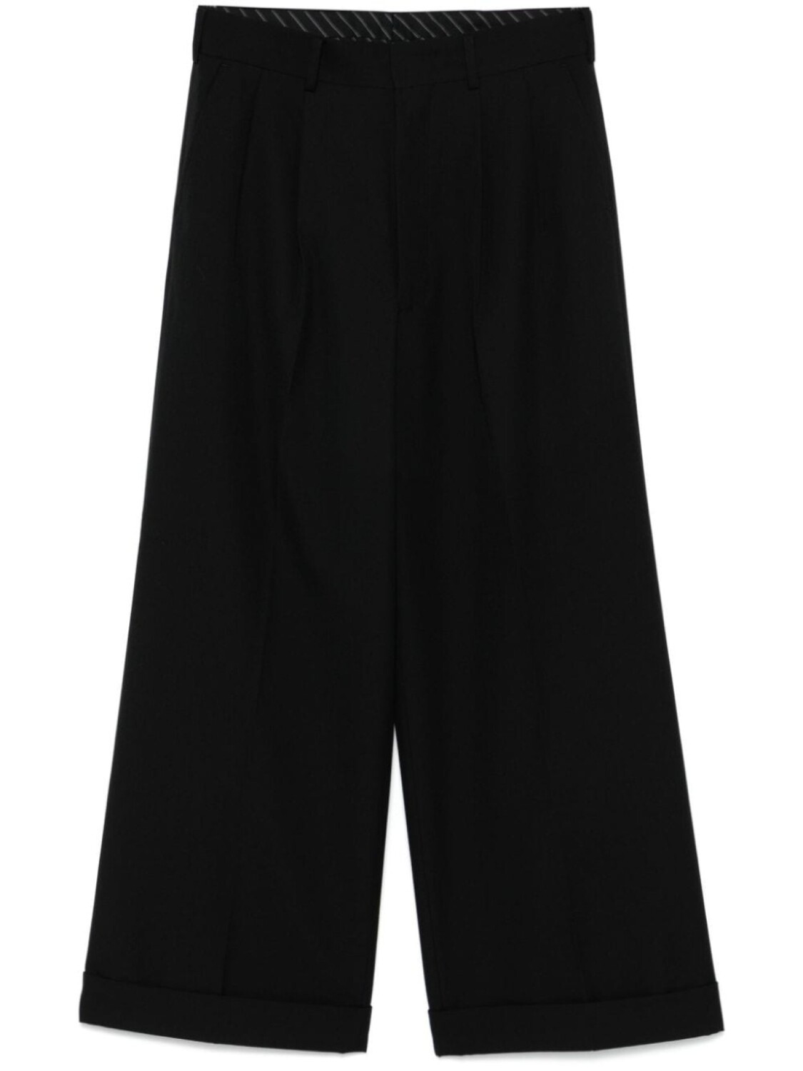 

Junya Watanabe MAN брюки широкого кроя, черный