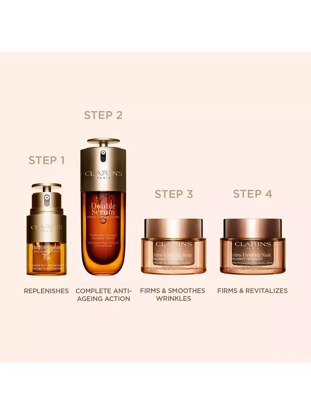 Сыворотка Clarins — Дневной для интенсивного укрепления кожи, подходит для всех типов кожи, 50 мл — фото 4