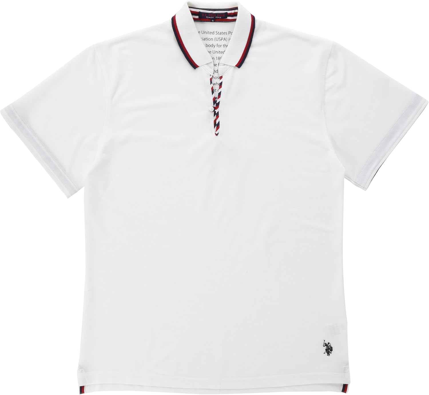 

Футболка-поло с коротким рукавом U.S. Polo Assn., белый