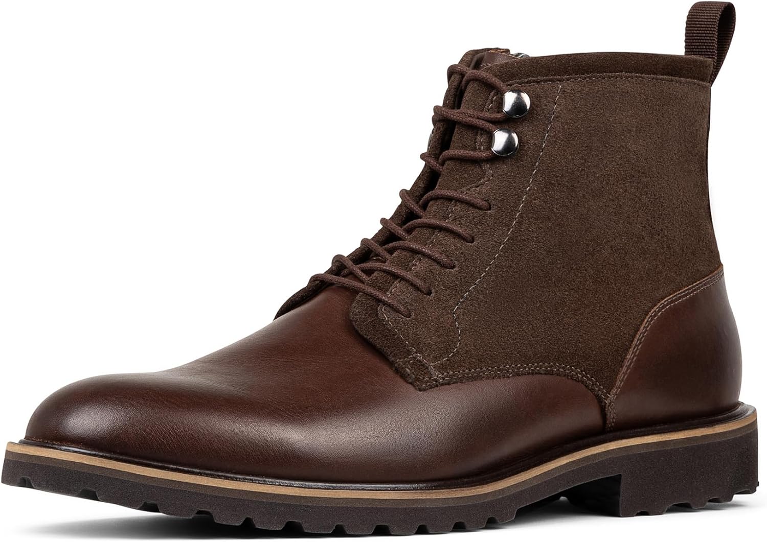 

Мужские ботинки до щиколотки Donald J Pliner Josepf из телячьей кожи, темно-коричневый