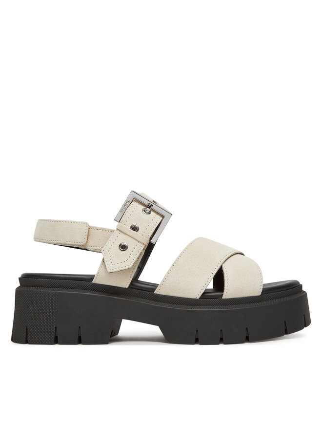 Сандалии Kris_Sandal_Bksd 50541753 Hugo, экрю