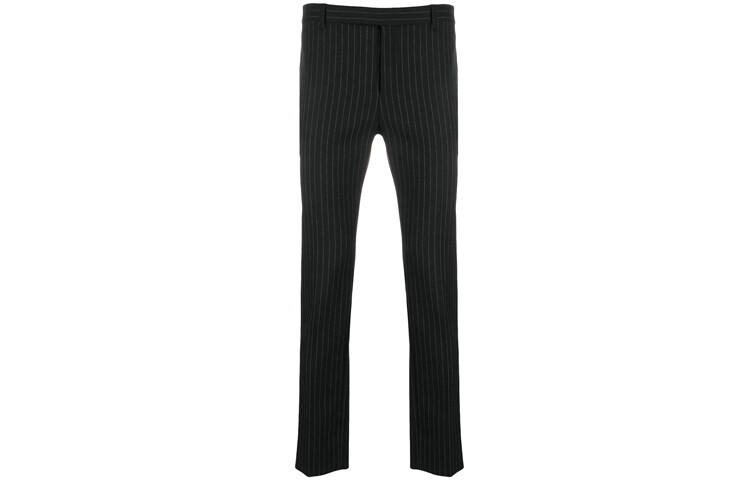 

Брюки мужские Saint Laurent в полоску, черный