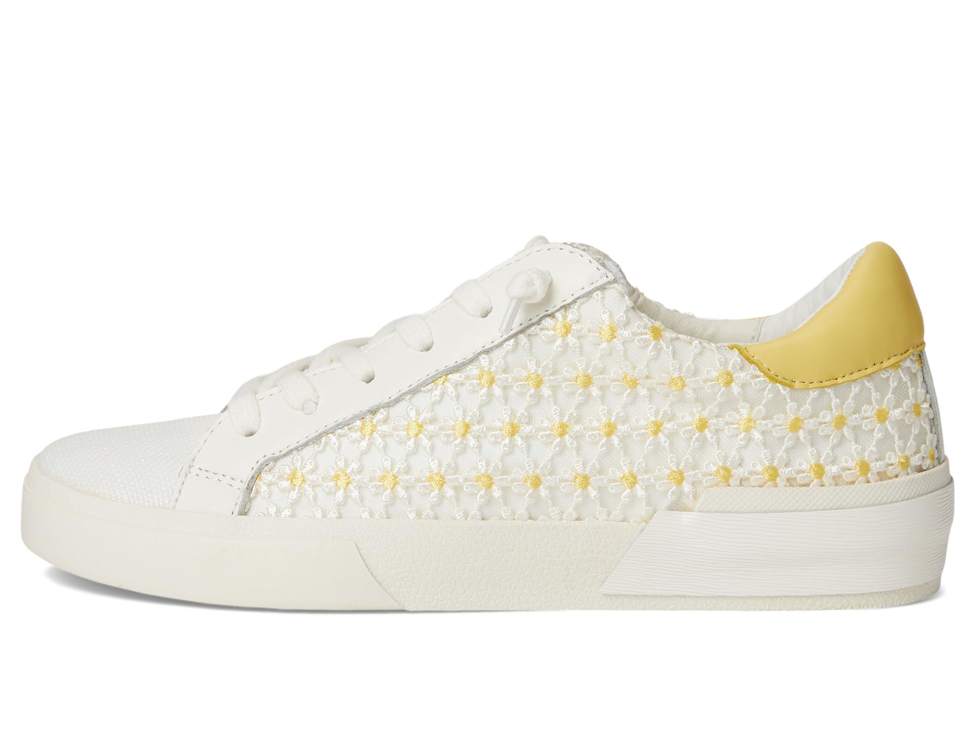 Кроссовки Dolce Vita Zina Floral, цвет White/Yellow Floral Mesh — фото 4