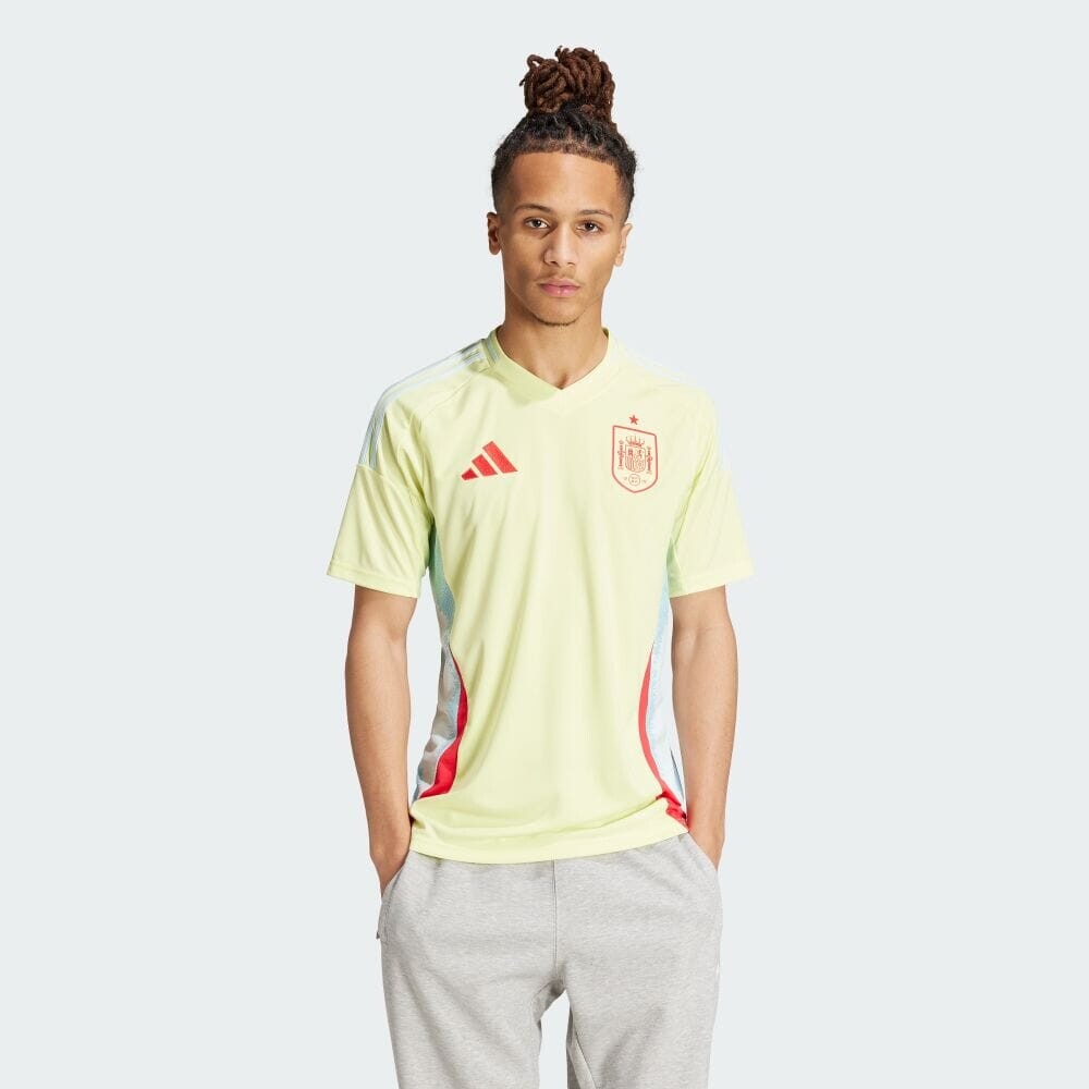 

Униформа Adidas Spain 24 Away Jersey, цвет Pulse Yellow/Halo Mint