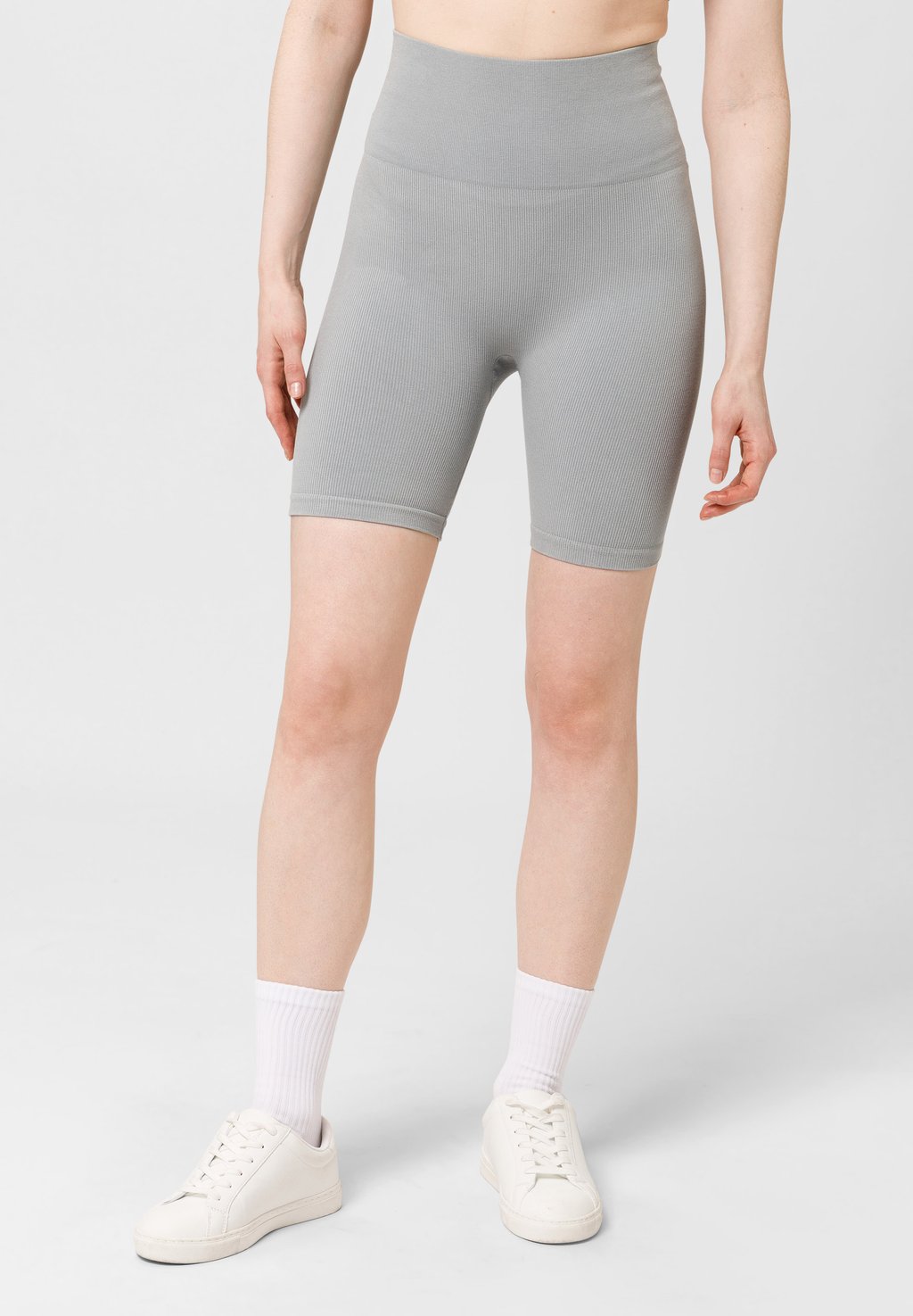 

Леггинсы FORM Short Rib Seamless - Shorts Les Lunes, светло-серый