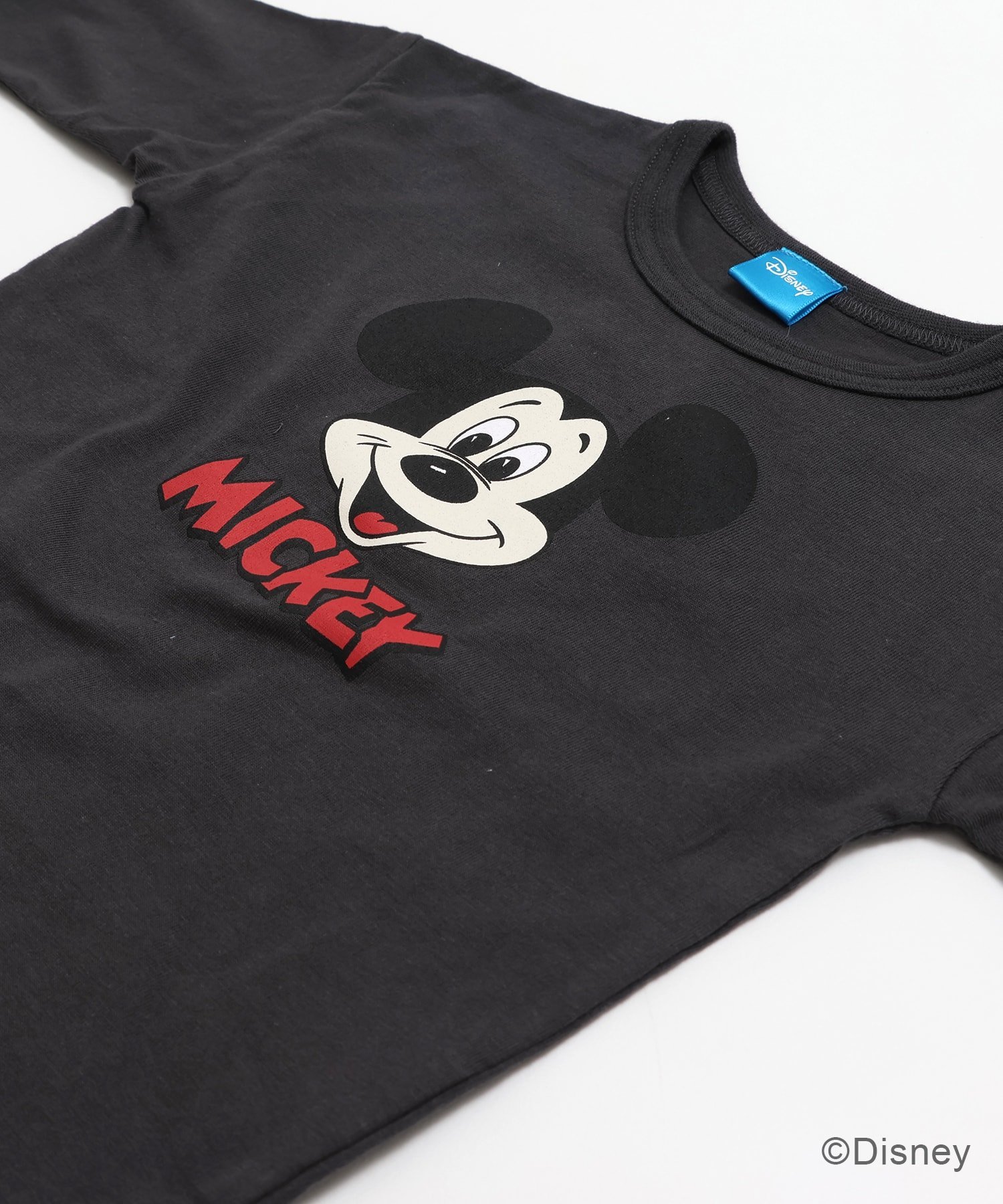 Футболка с длинным рукавом Микки Маус Disney, F Set-in / Charcoal — фото 3