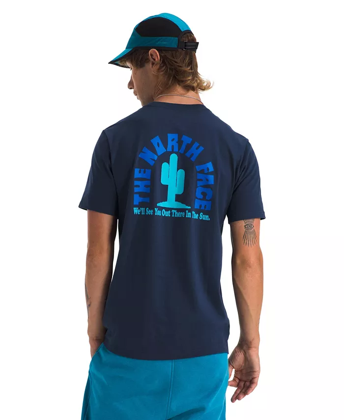 

Мужская футболка Public Lands Cactus с коротким рукавом The North Face, синий