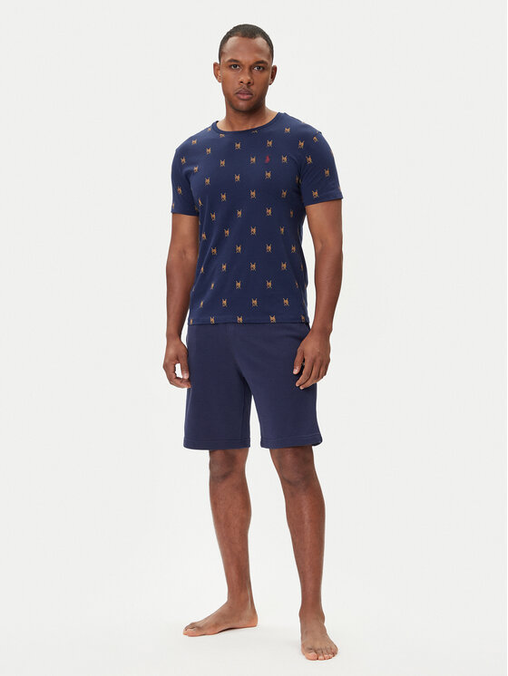 Футболка custom slim fit 710P00081001 Polo Ralph Lauren, синий — фото 2