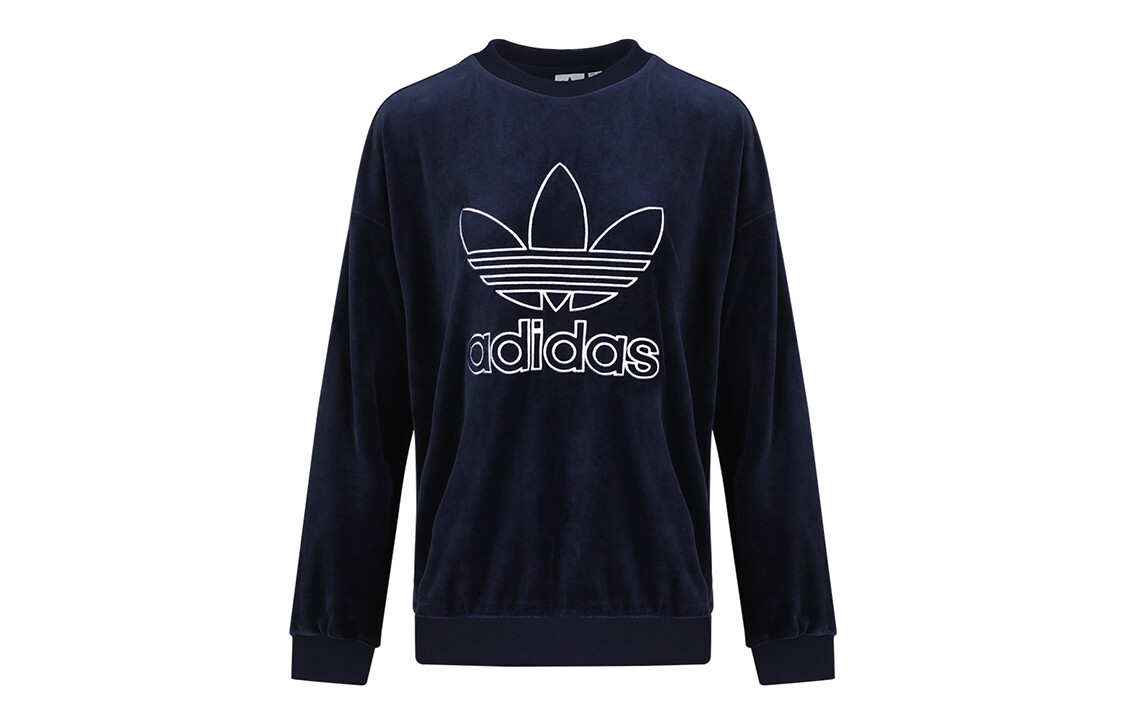 

CREW SWEATSHIRT Толстовка женская темно-синяя Adidas Originals, темно-синий