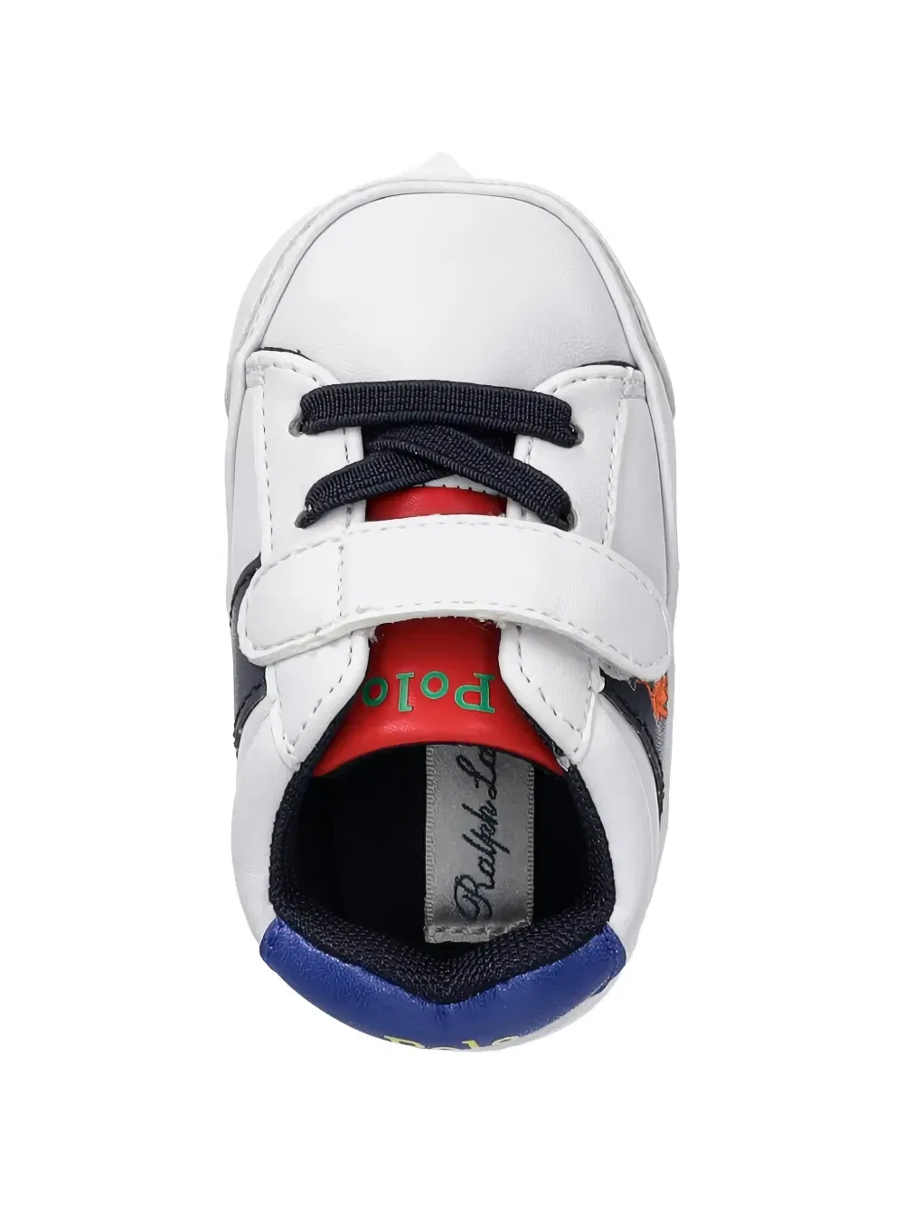 Детские пинетки Ryley Polo Ralph Lauren Kids, белый — фото 4