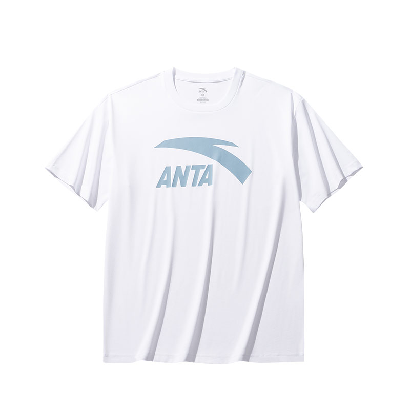 

ANTA Футболка Unisex Jade Blue White, Белый, ANTA Футболка Unisex Jade Blue White