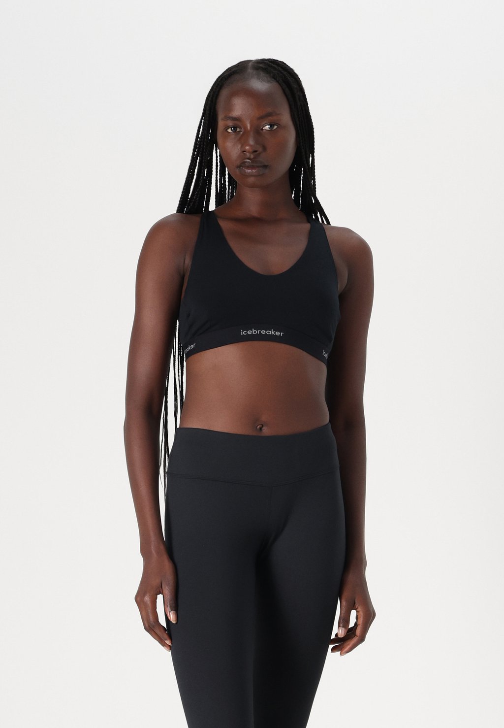 

Спортивный бюстгальтер с легкой поддержкой WOMEN COOL LITE RACERBACK BRA icebreaker, черный