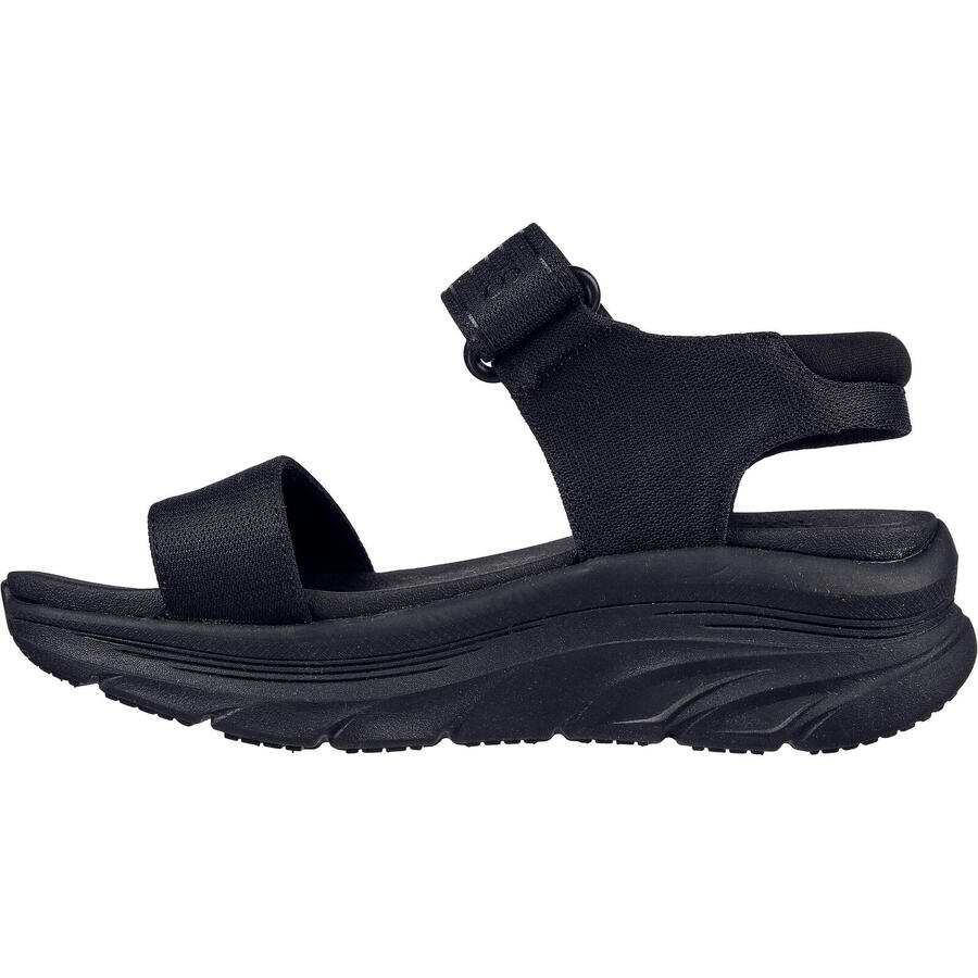 Сандалии Skechers D'lux Walker - New B, чёрные, женские