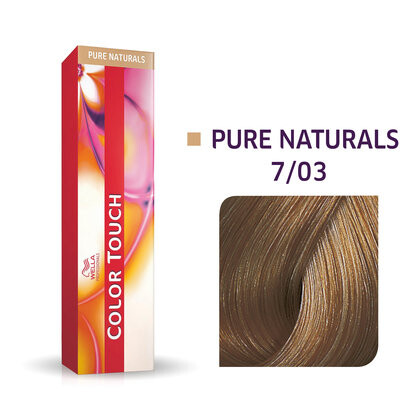 

Wella Color Touch 7/03, Полуперманентная краска для волос без аммиака 7/03 60мл