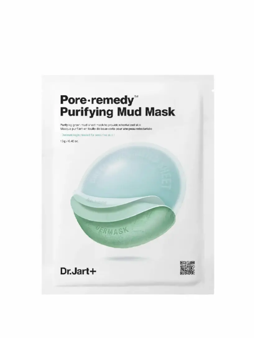 

Обновляющая маска для лица с зеленой глиной Dermask Pore·remedy Purifying Mud Mask Dr.Jart+