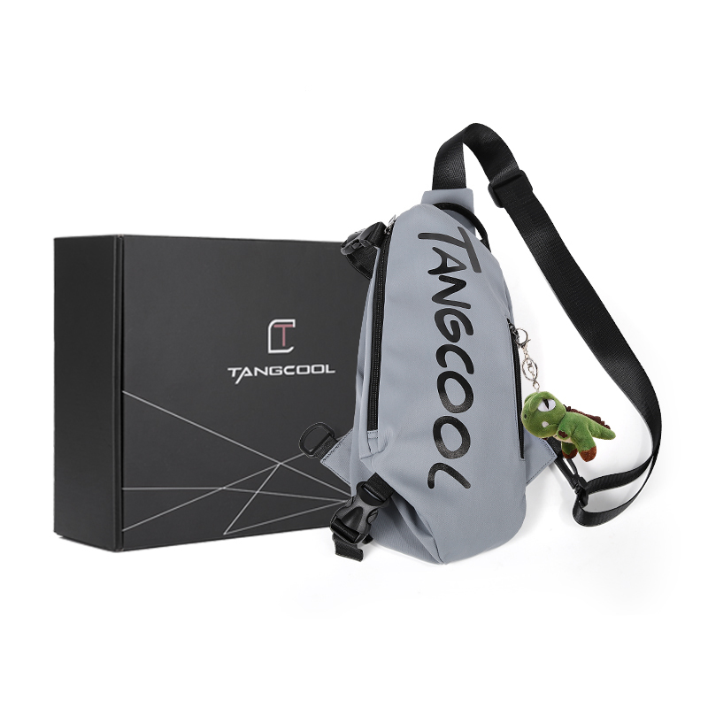 

TANGCOOL Нейлоновая слинг-сумка унисекс разноцветная, Gray (Upgraded) Gift Box Set