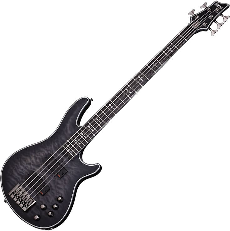 

Басс гитара Schecter Hellraiser Extreme-5 Electric Bass See-Thru Black Satin