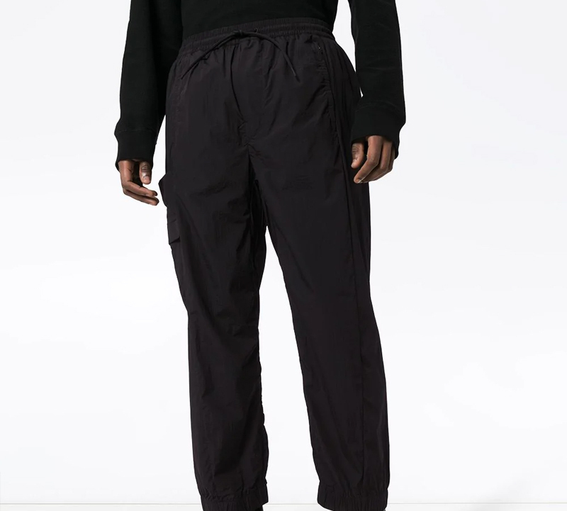 Y-3 Брюки Y 3 Cargo мужские black — фото 4