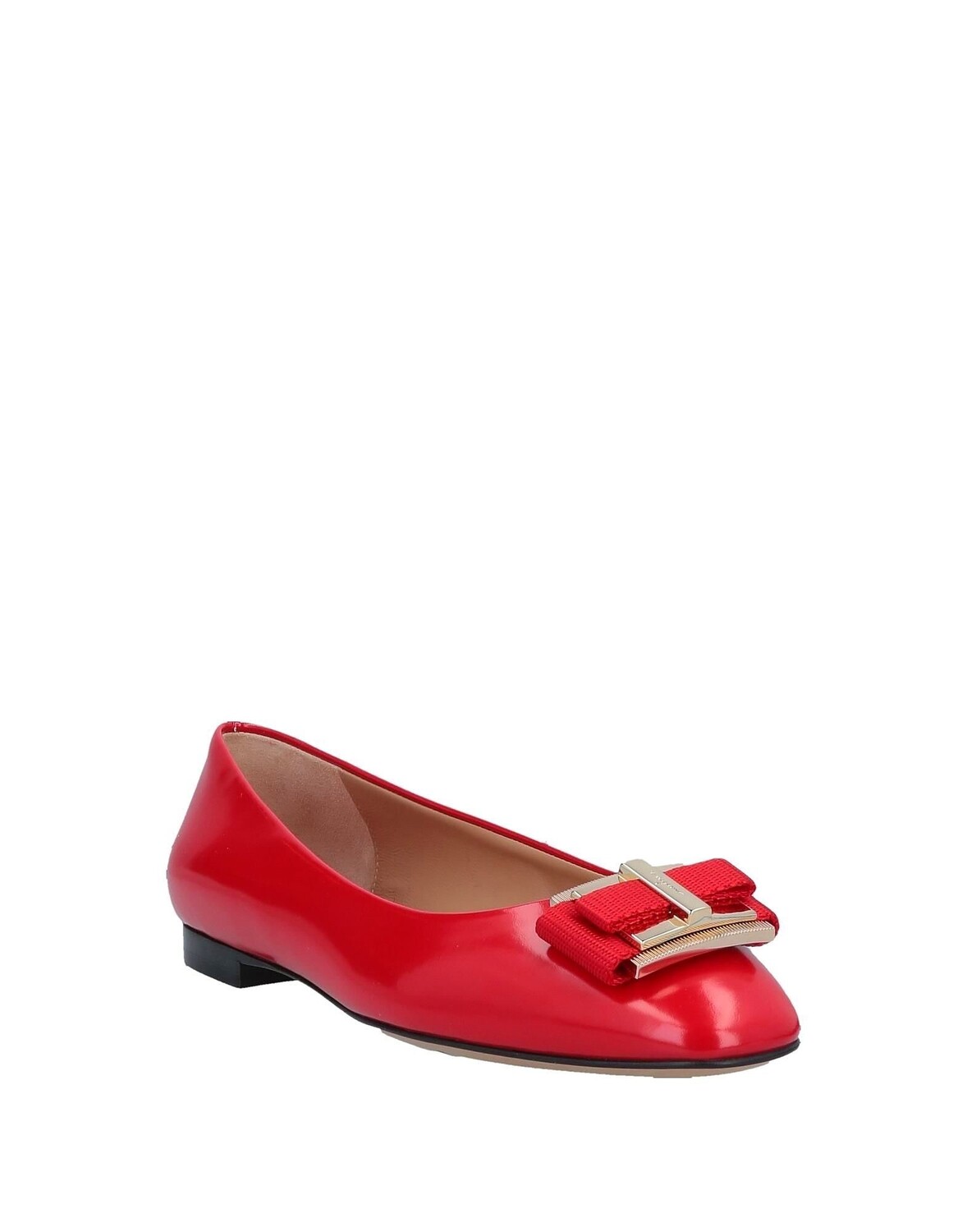 Балетки Ferragamo, красный — фото 2