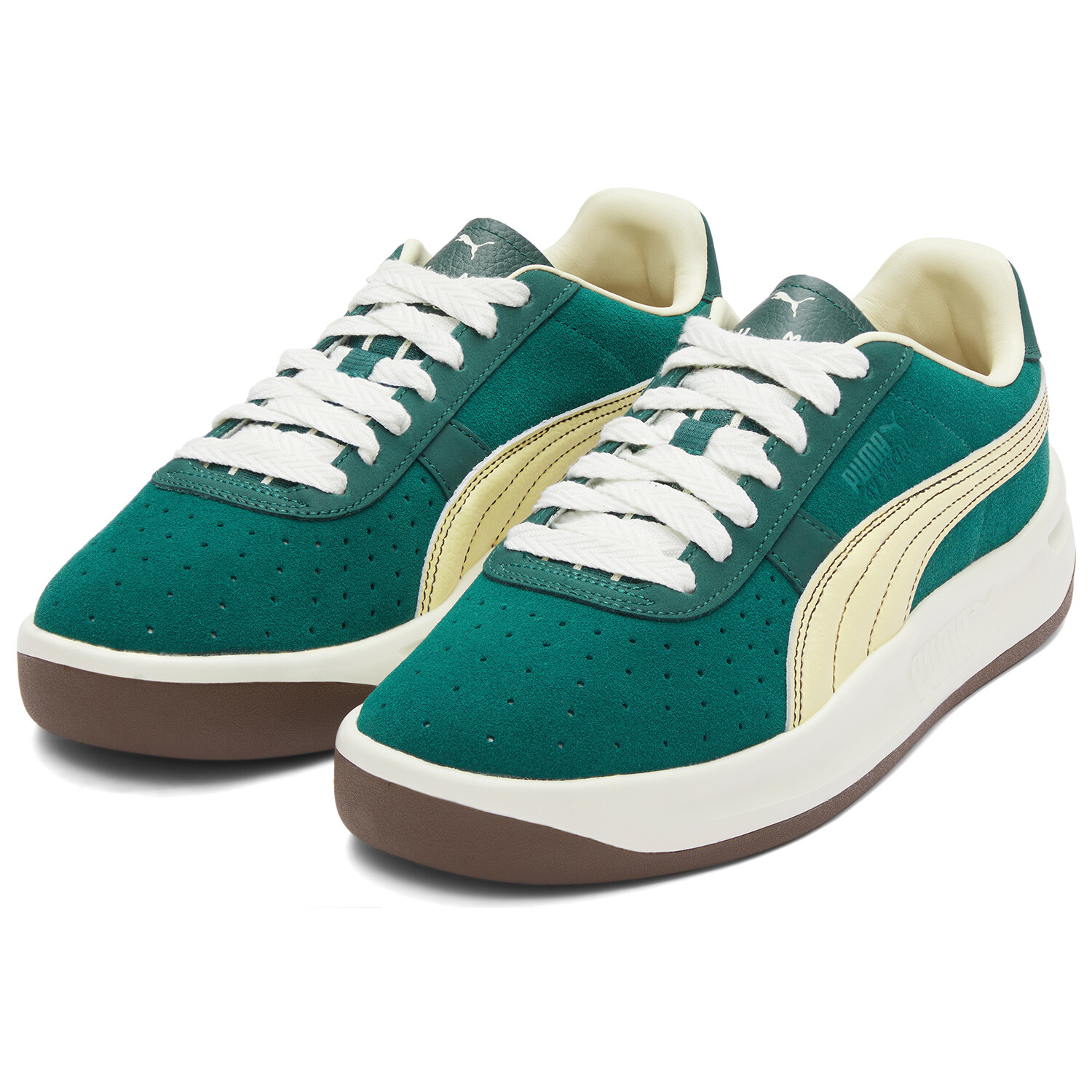 Кеды мужские, GV Special обувь для скейтбординга Низкая Белый/Зеленый Puma — фото 4